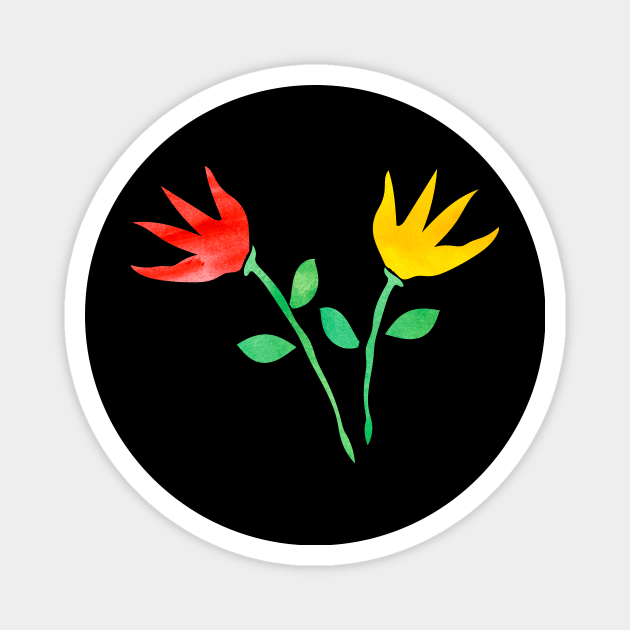 Florist florist flowers Magnet by Johnny_Sk3tch